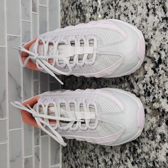 Light Violet Crimson Bliss Nike Air Max 95 Recraft Running Shoes sz 6Y sneakers - Picture 2 of 6